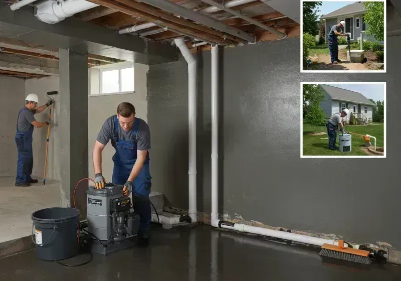 Basement Waterproofing and Flood Prevention process in Newton, KS